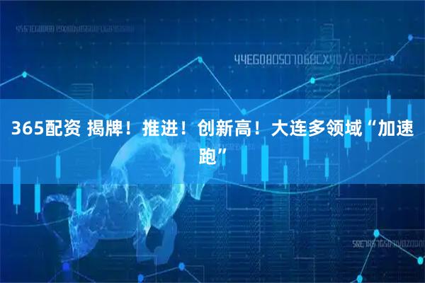 365配资 揭牌！推进！创新高！大连多领域“加速跑”